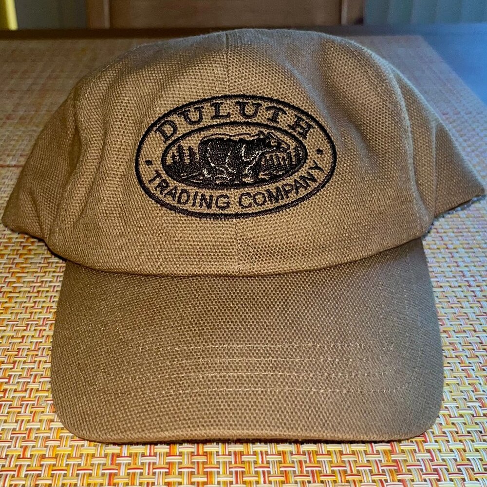 Duluth Trading Company Brown M/L Lined Baseball Cap Hat